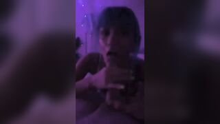 Naughty Deathtonotsam gets down and dirty with her own body in Onlyfans video
